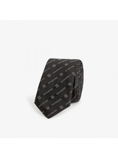 Шелковый галстук Givenchy черный