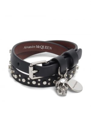 Bracelet Alexander Mcqueen noir