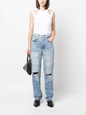 Zerrissene straight jeans aus baumwoll Cotton Citizen