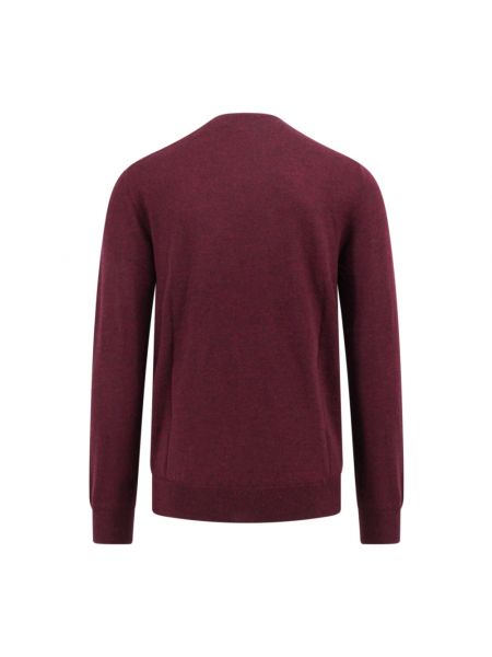 Jersey de lana de lana merino de tela jersey Ralph Lauren rojo