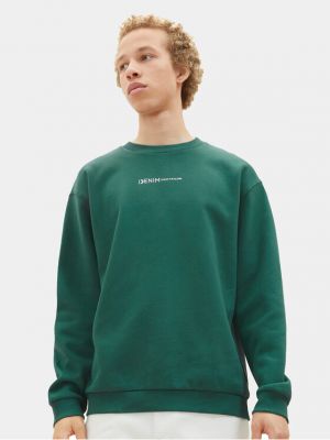 Sweatshirt Tom Tailor Denim grün