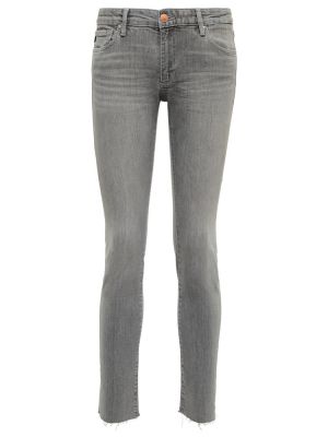 Skinny džíny Ag Jeans šedé
