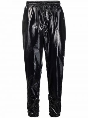 Pantalones rectos Karl Lagerfeld negro