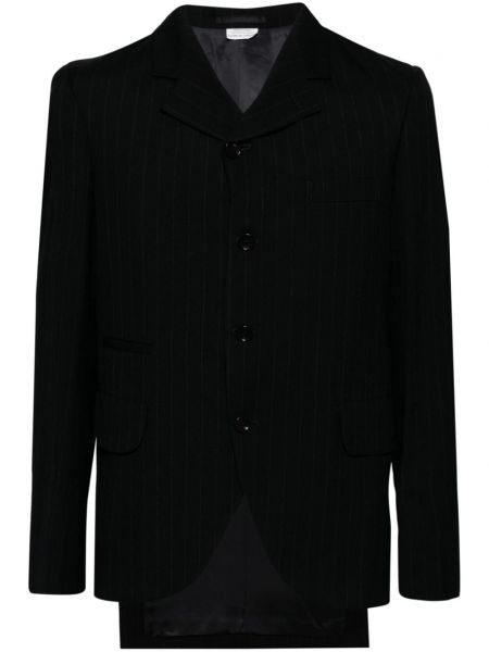 Stribet uld blazer Comme Des Garcons Homme Deux blå