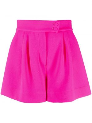 Pantaloni scurți din crep Styland roz