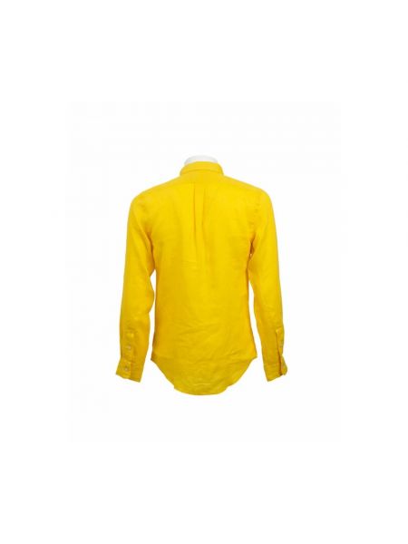 Koszula z długim rękawem Polo Ralph Lauren żółta