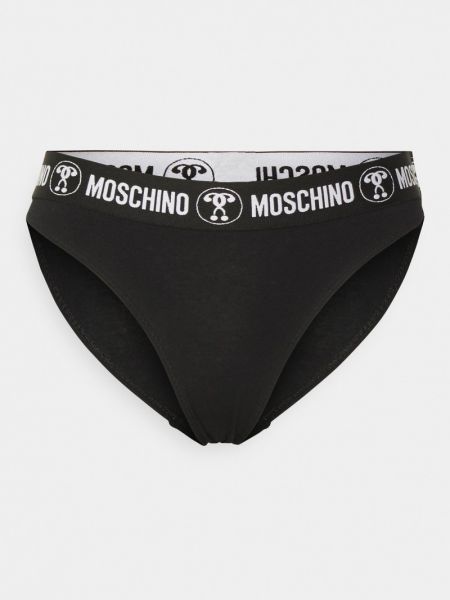 Czarne slipy Moschino Underwear
