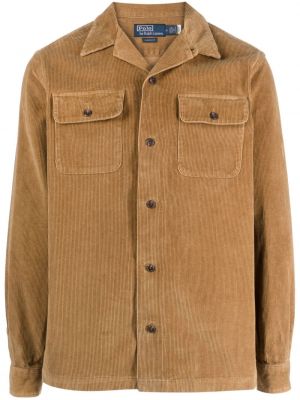 Cord hemd aus baumwoll Polo Ralph Lauren braun