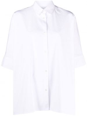 Bavlněná košile Maison Kitsuné bílá