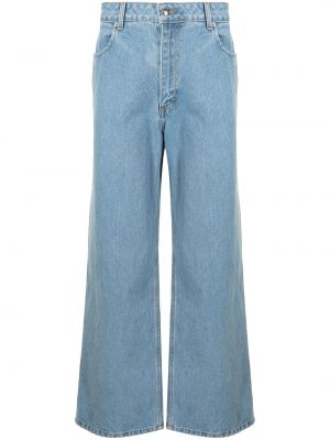 Jeans med normal passform Eckhaus Latta blå