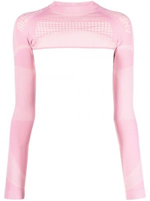 T-shirt a maniche lunghe Misbhv rosa