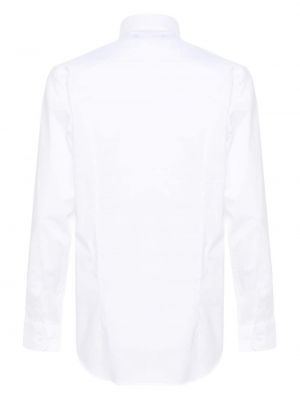 Bavlněná košile Daniele Alessandrini bílá