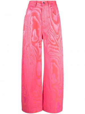 Volné kalhoty Marques'almeida - Růžová