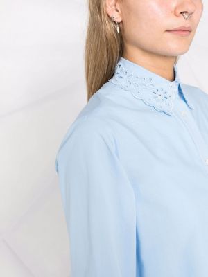 Košile s knoflíky P.a.r.o.s.h. modrá
