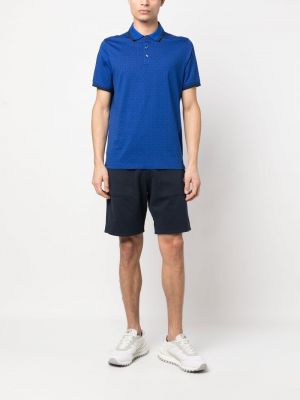 Beidseitig tragbare shorts mit print Michael Kors blau