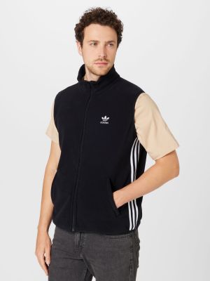 Ριγέ fleece γιλέκο Adidas Originals