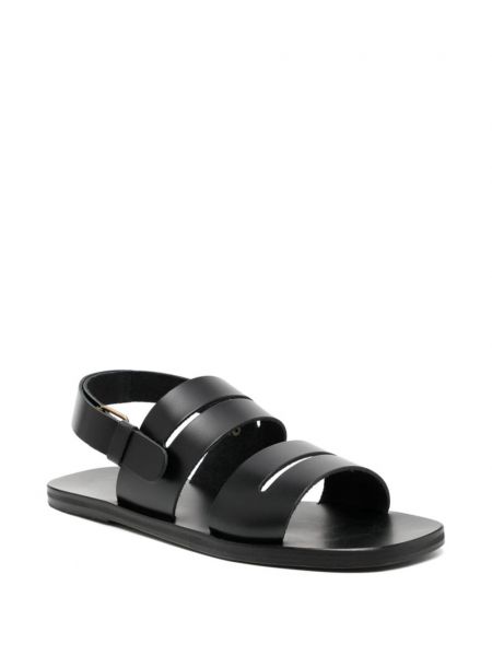 Sandales en cuir Ancient Greek Sandals noir
