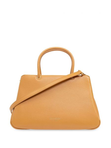 Nahka ostoskassi Kate Spade ruskea