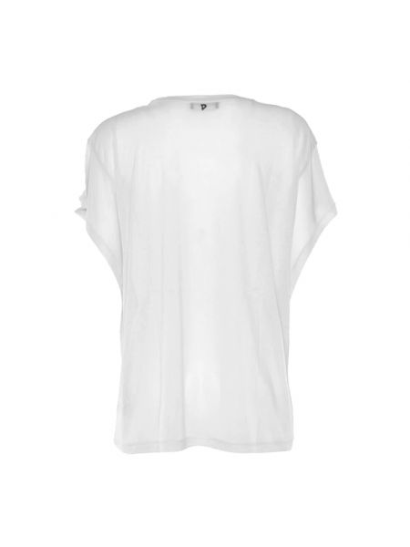 Camisa de algodón Dondup blanco