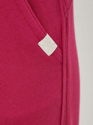 Spodnie sportowe bawełniane United Colors Of Benetton różowe