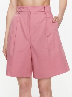 Kratke hlače bootcut Weekend Max Mara ružičasta