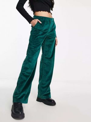 Бархатные брюки Levi’s® зеленые