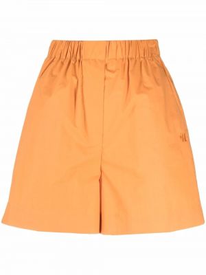 Pantaloni scurți din bumbac Nanushka portocaliu