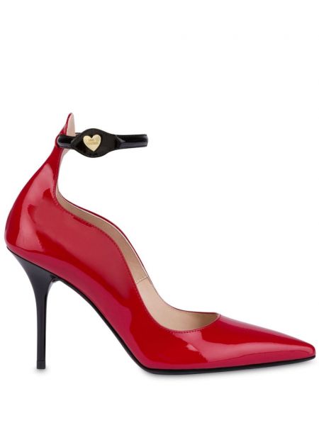 Pumps Love Moschino rød