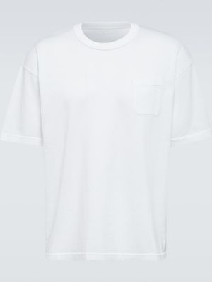 Памучна тениска от джърси Visvim бяло