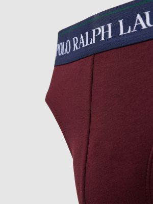Slipy Polo Ralph Lauren Underwear bordowe