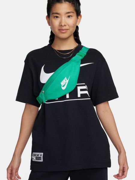 Поясная сумка Nike зеленая