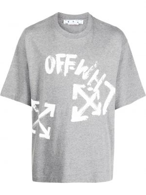T-shirt z nadrukiem Off-white - Biały