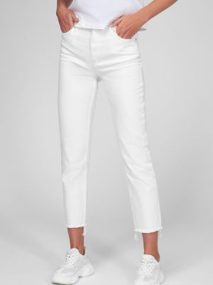 Прямые джинсы Gant белые