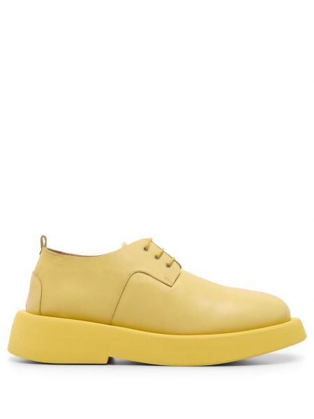 Kožne derby cipele Marsell žuta