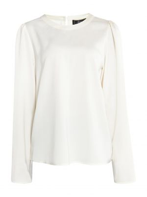 Памучна блуза Faina бяло