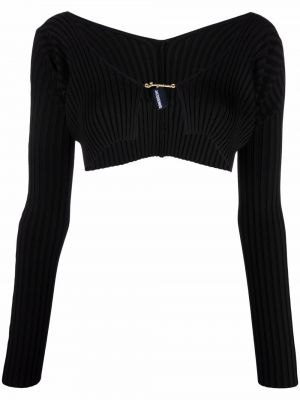 Pandantiv tricotate Jacquemus negru