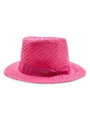 Klobouk Liu Jo Beachwear růžový