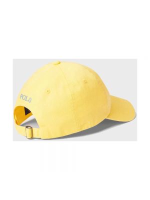 Cappello con visiera Polo Ralph Lauren giallo