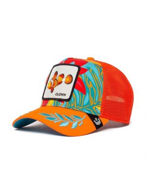 Pomarańczowa czapka z daszkiem Goorin Bros