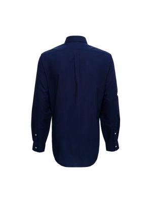 Koszula bawełniana Polo Ralph Lauren niebieska