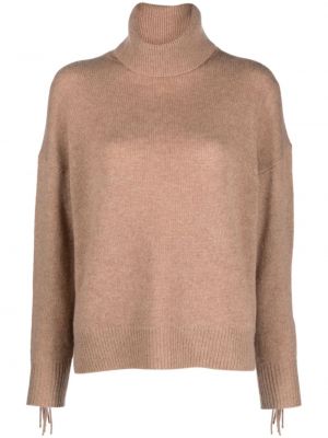 Sweter z kaszmiru 360cashmere brązowy