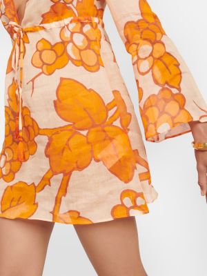 Tunika mit print Etro orange
