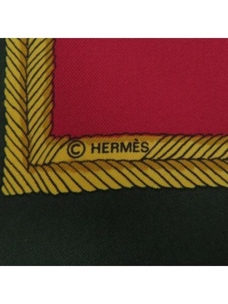 Bufanda de seda retro Hermès Vintage