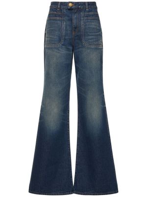 Bootcut džínsy s vysokým pásom Balmain