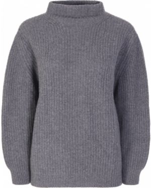 Кашемировый свитер Agnona, серый