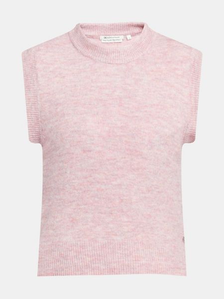 Пуловер без рукавов Tom Tailor Denim розовый