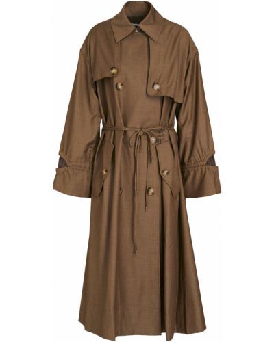 Пальто с вырезом Rejina Pyo, коричневый