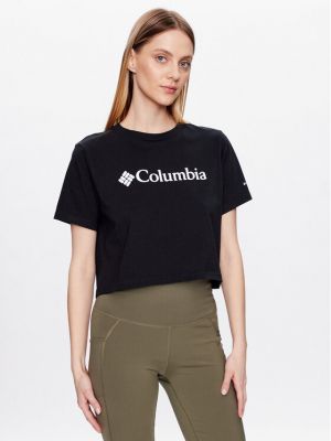 Marškinėliai Columbia juoda