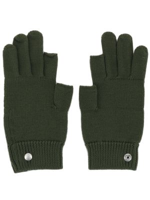 Перчатки Rick Owens зеленые