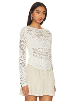 Top Free People bianco